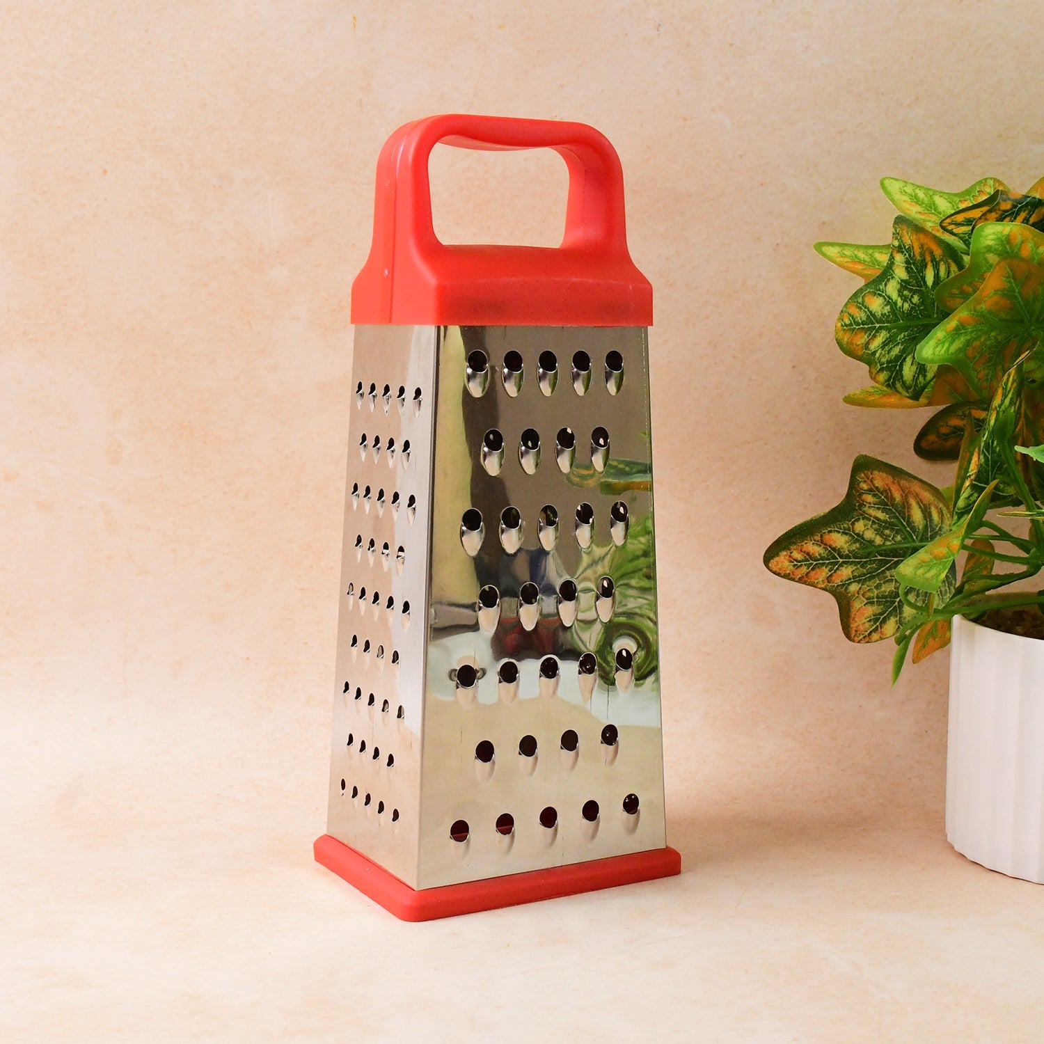 Supermom 5-in-1 Comfort Stainless Steel Grater and Slicer Supermom 5-in-1 Comfort Stainless Steel Grater and Slicer